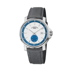 29er Big Small Seconds Automatic 42.4mm - White on Fabric Strap
