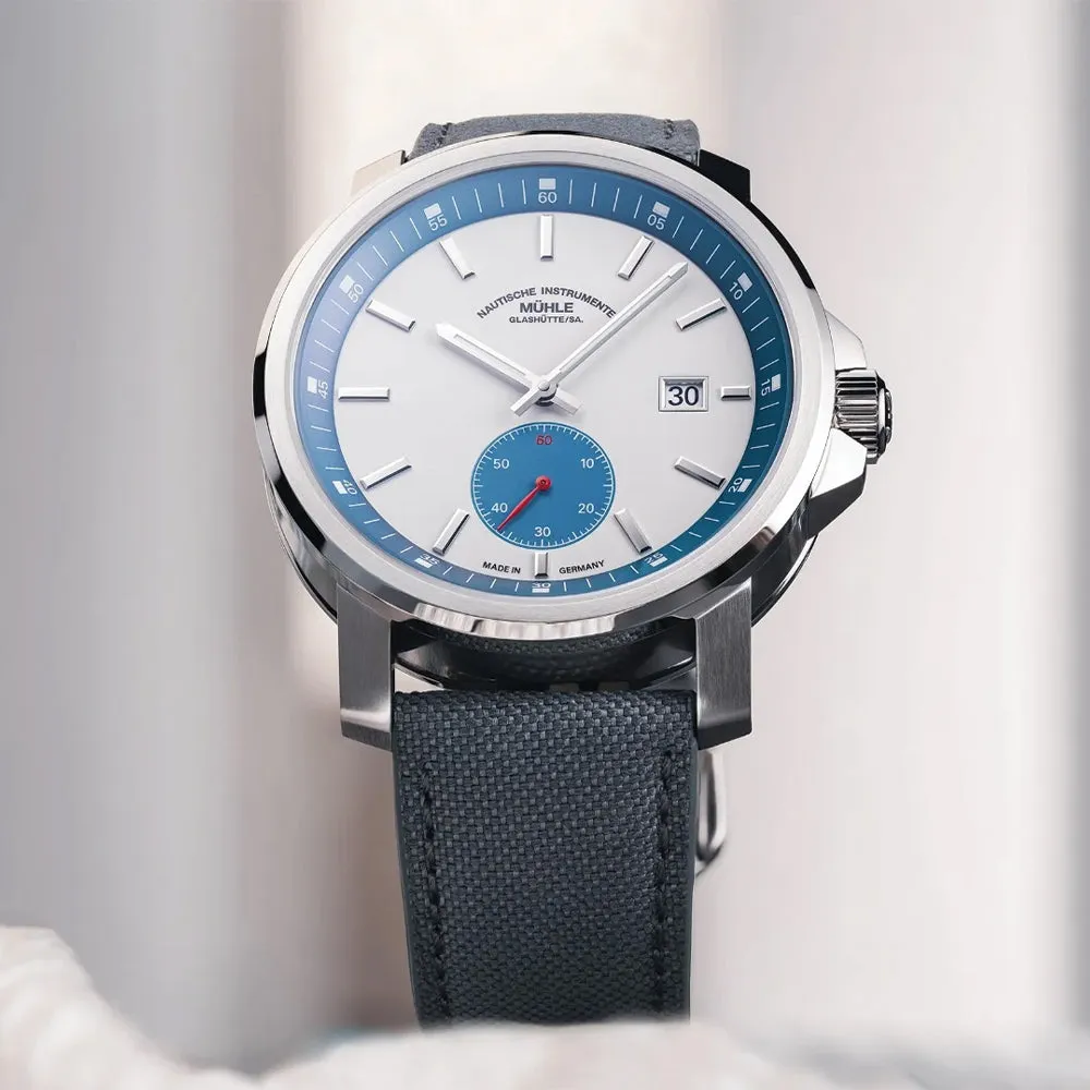 29er Big Small Seconds Automatic 42.4mm - White on Fabric Strap
