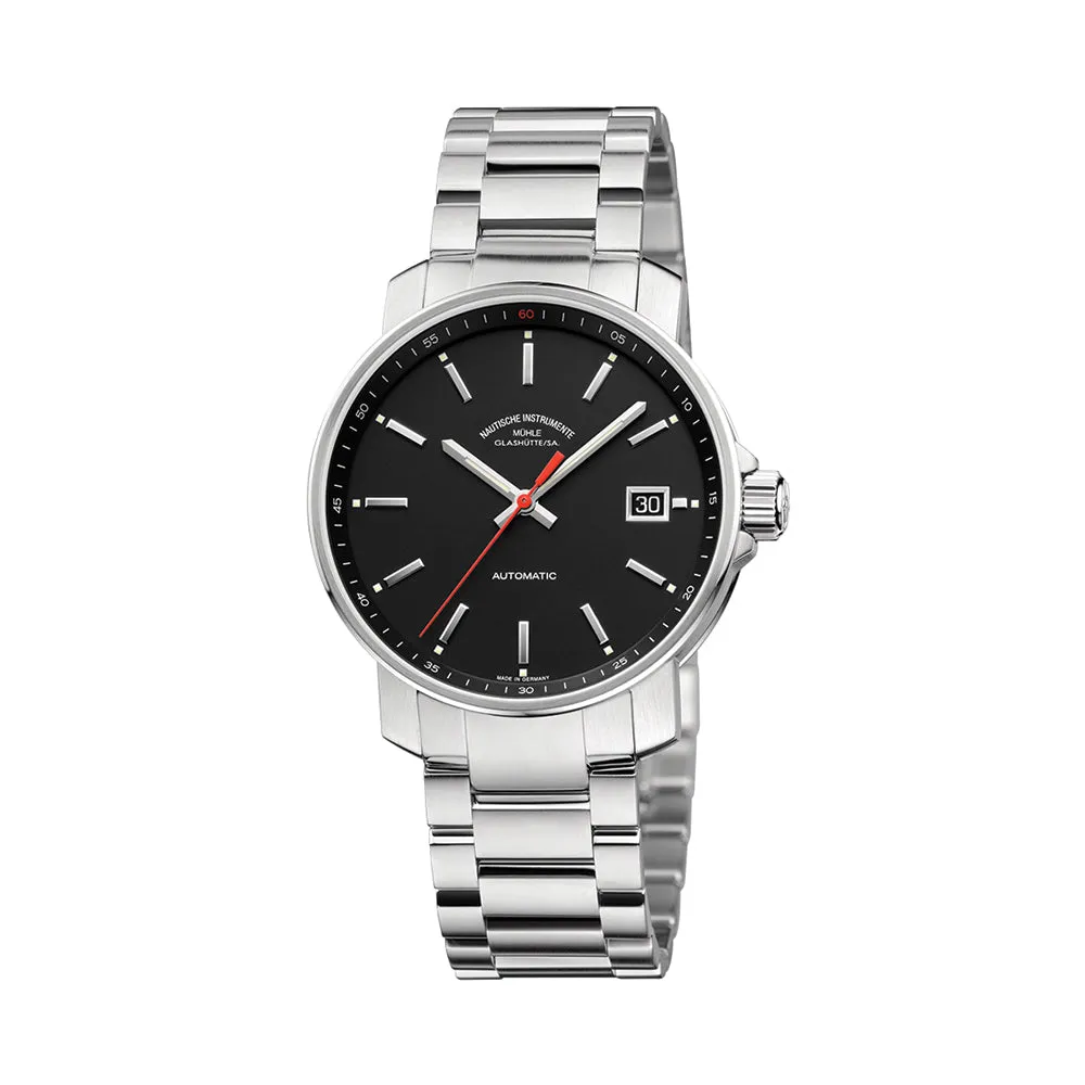 29er Black Dial Stainless Steel Bracelet
