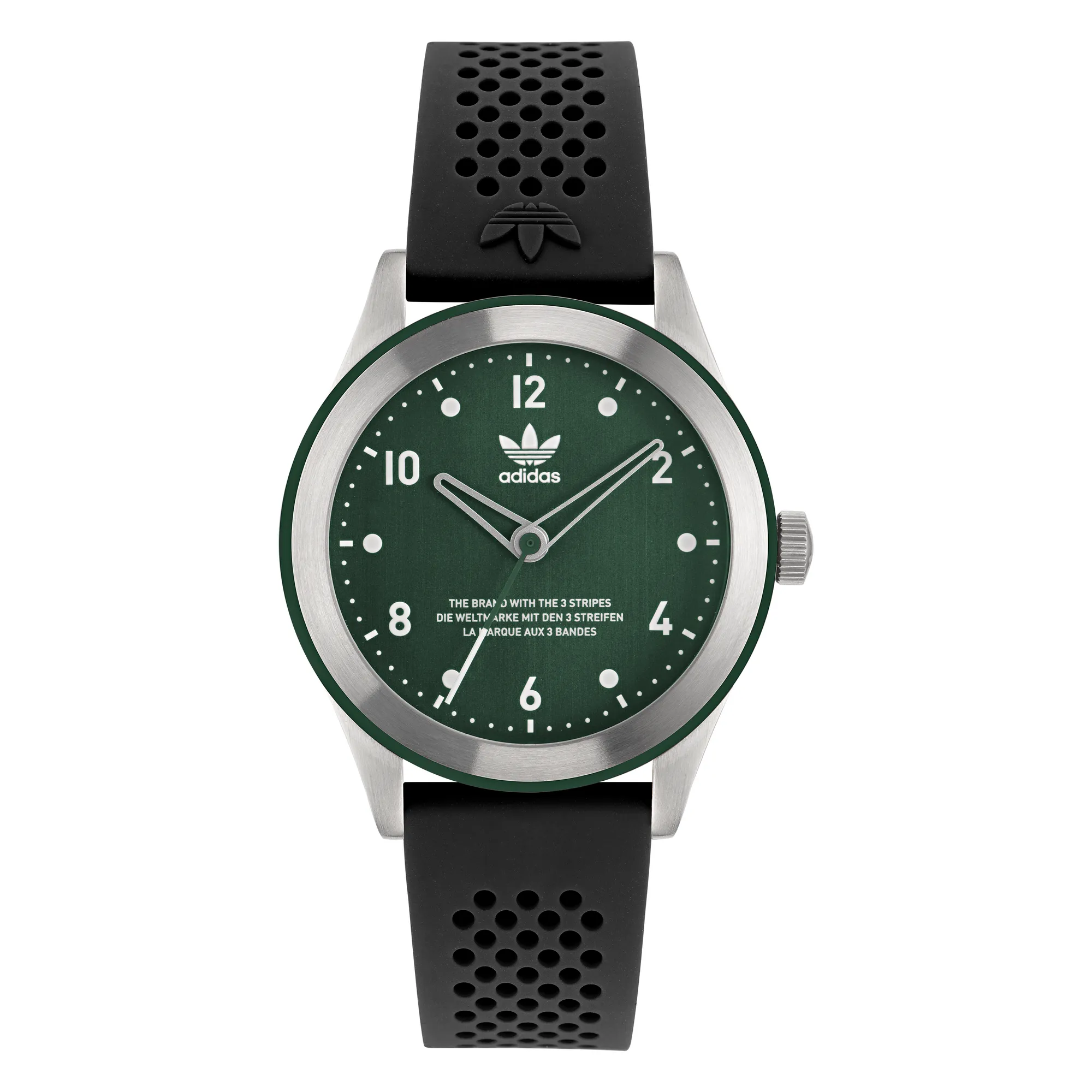 Adidas Code Three 40 Green Dial Watch AOSY22516