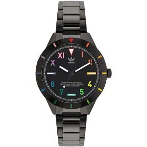 Adidas Men's Watch - Originals Quartz Black Stainless Steel Bracelet | AOFH22056