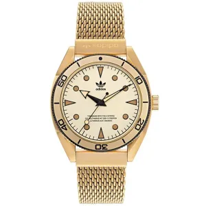 Adidas Men's Watch - Originals Yellow Gold Stainless Steel Bracelet | AOFH22004