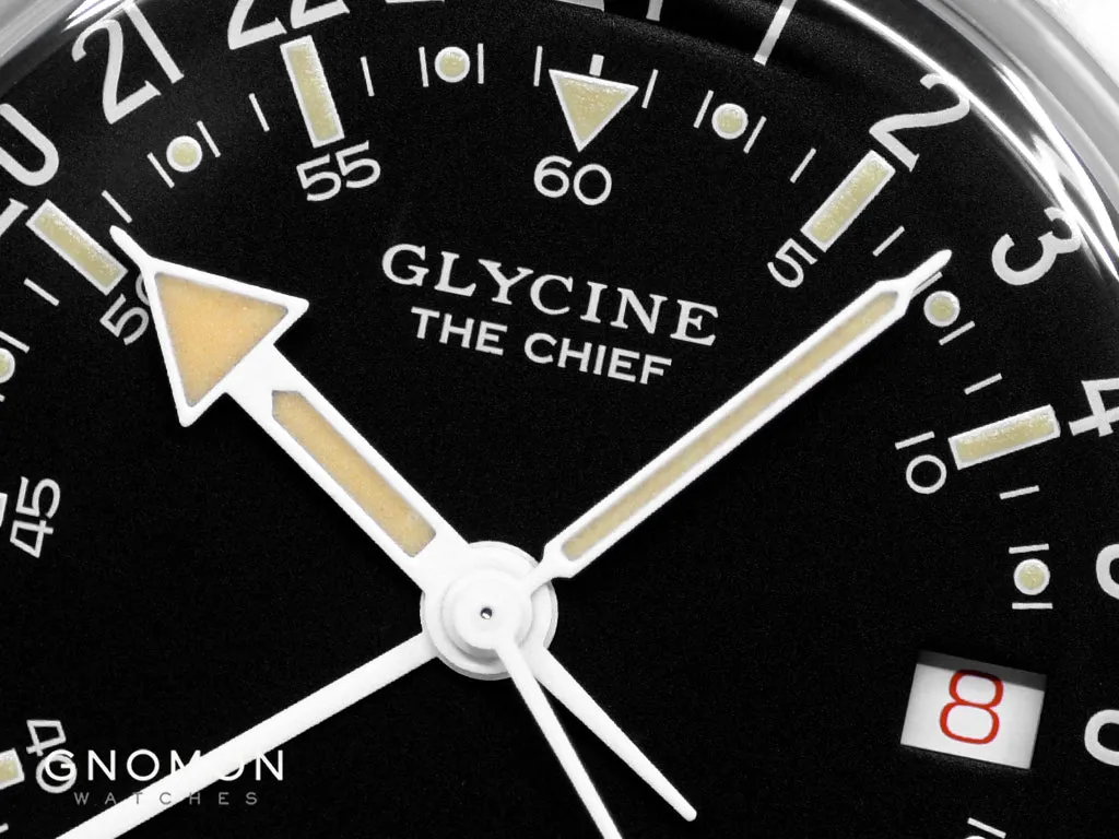 Airman ??The Chief?? GMT Black - Leather Ref. GL0465