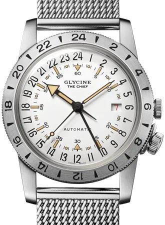 Airman ??The Chief?? GMT White - Bracelet Ref. GL0466