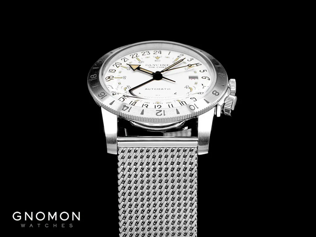 Airman ??The Chief?? GMT White - Bracelet Ref. GL0466
