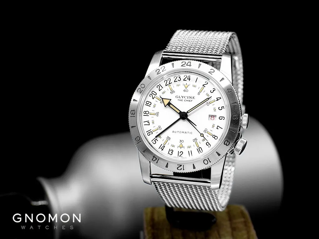 Airman ??The Chief?? GMT White - Bracelet Ref. GL0466