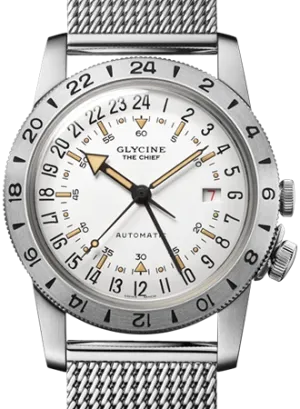 Airman ??The Chief?? GMT White - Bracelet Ref. GL0466