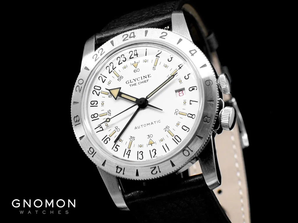 Airman ??The Chief?? GMT White - Leather Ref. GL0467