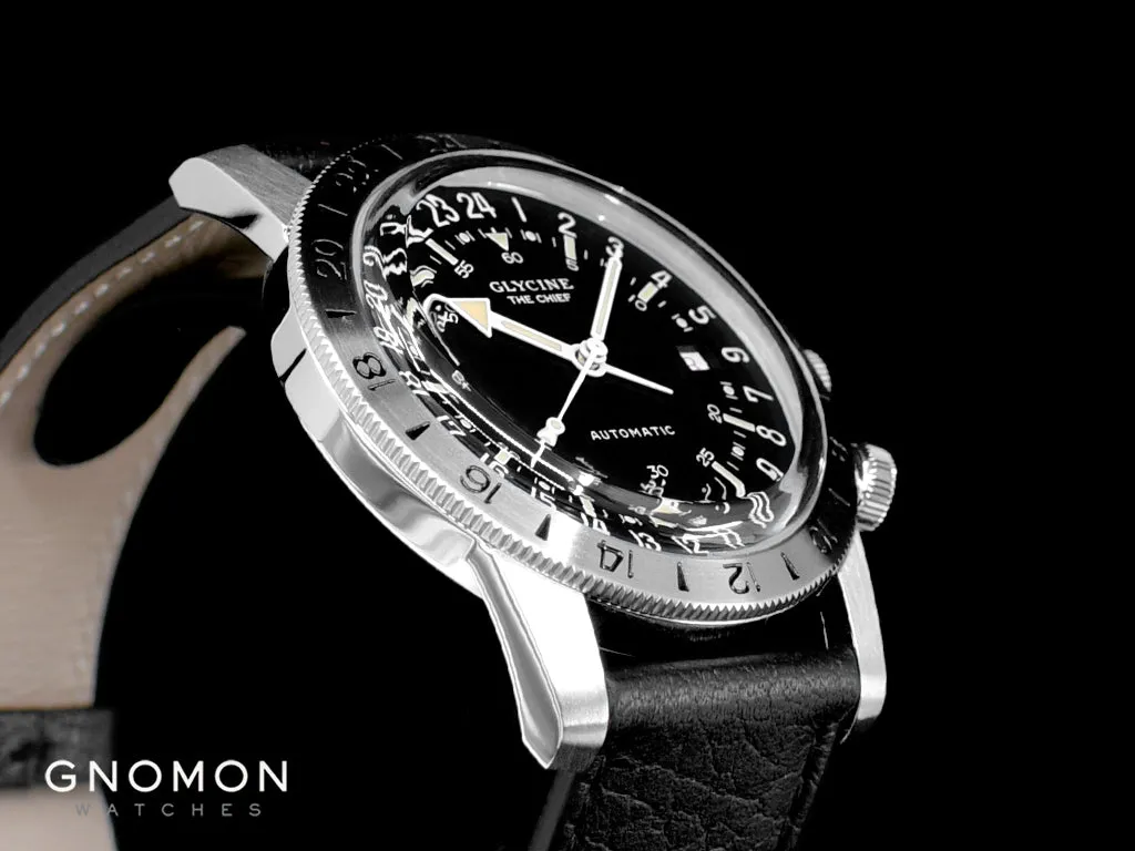 Airman ??The Chief?? Purist Black - Leather Ref. GL0469