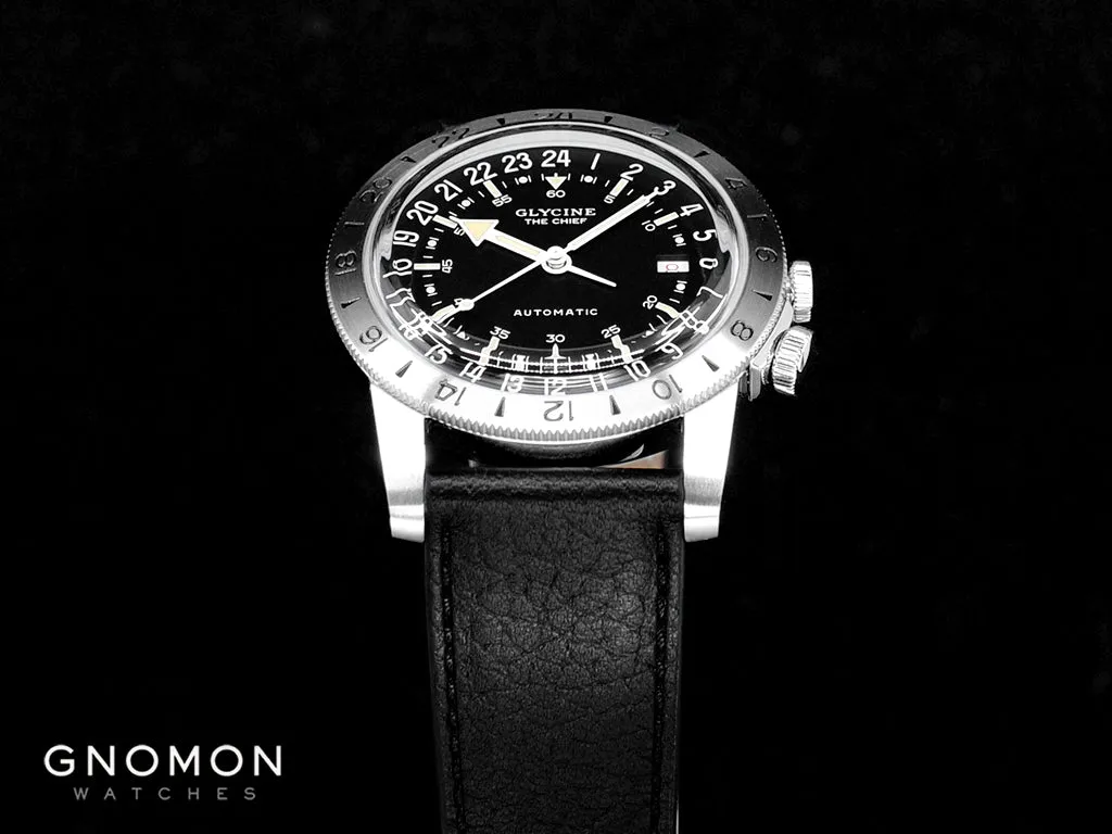 Airman ??The Chief?? Purist Black - Leather Ref. GL0469