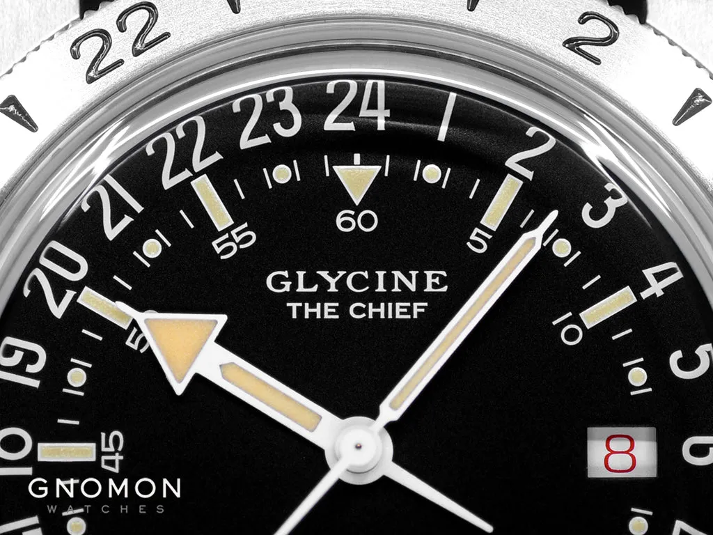 Airman ??The Chief?? Purist Black - Leather Ref. GL0469