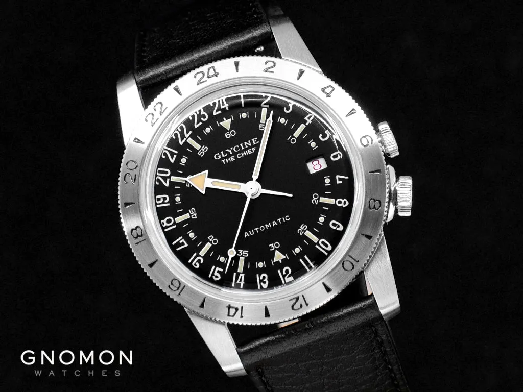 Airman ??The Chief?? Purist Black - Leather Ref. GL0469