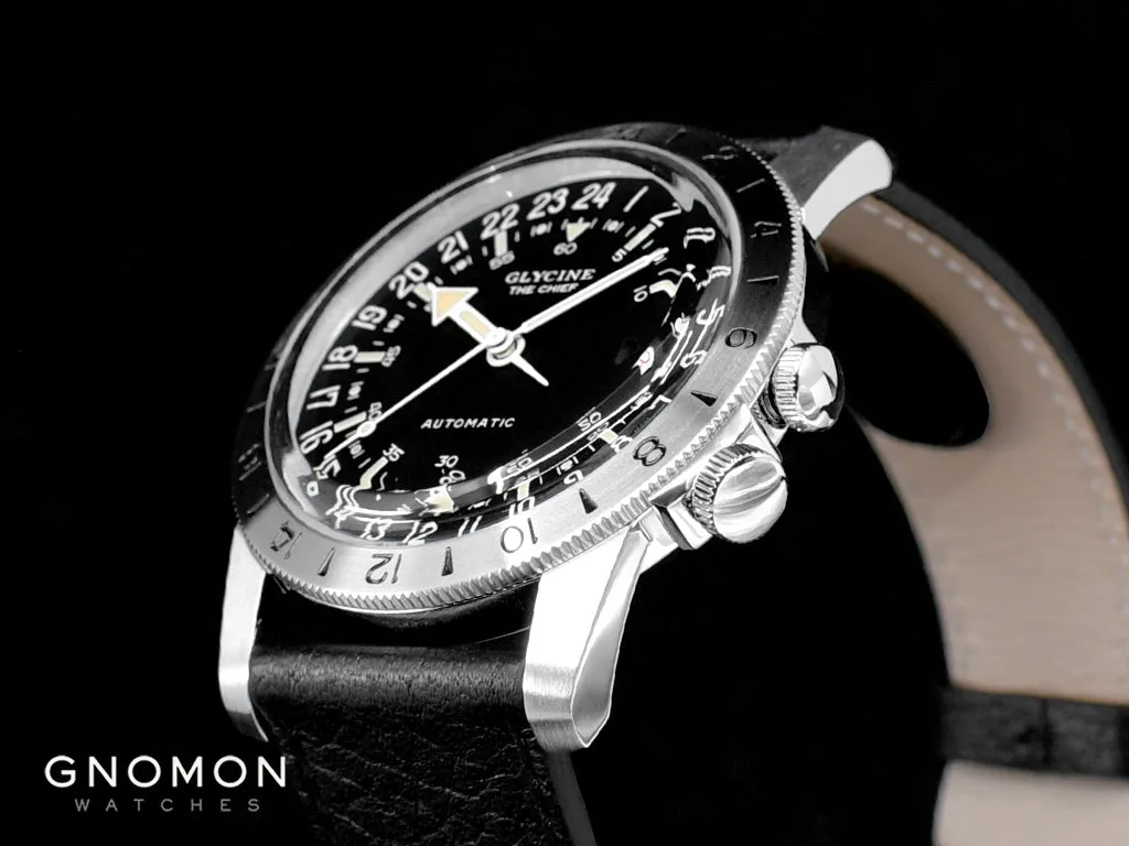 Airman ??The Chief?? Purist Black - Leather Ref. GL0469