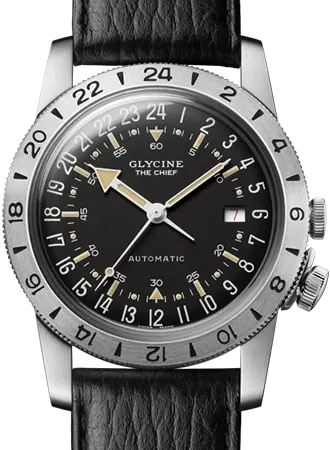 Airman ??The Chief?? Purist Black - Leather Ref. GL0469