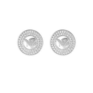 Armani Elegant Key Design Silver Earrings EG3587040