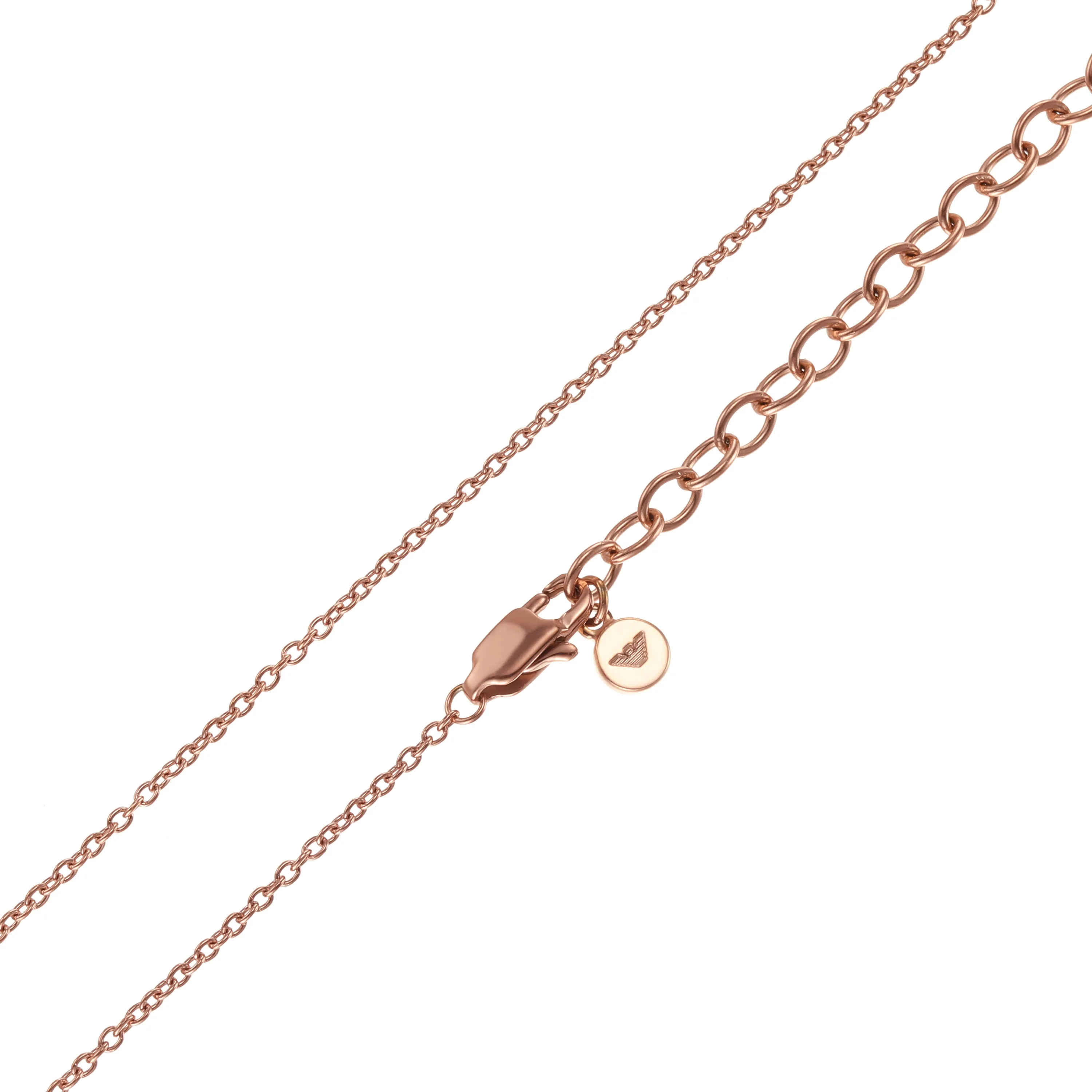 Armani Elegant Two Tone Crystal Necklace EGS3004221