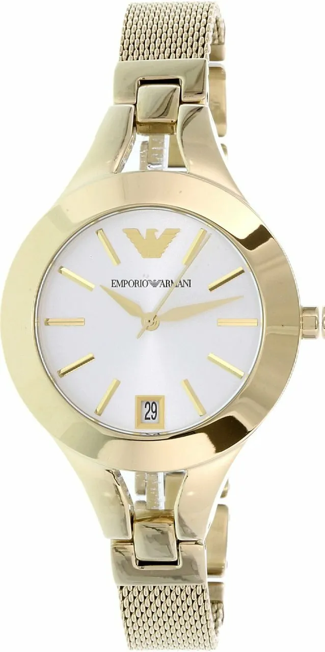 Armani Emporio Classic Gold-Tone Ladies Watch Model AR7399