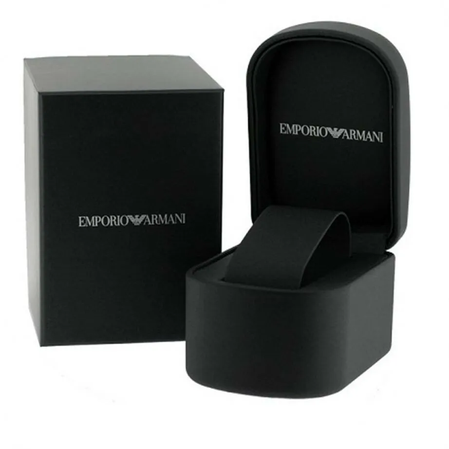 Armani Emporio Ladies Retro Leather Watch Luxurious Design AR1960