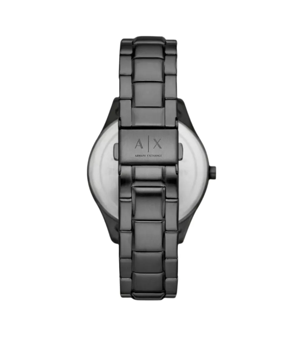 Armani Exchange Black Stainless Steel Multifunction Watch AX1867