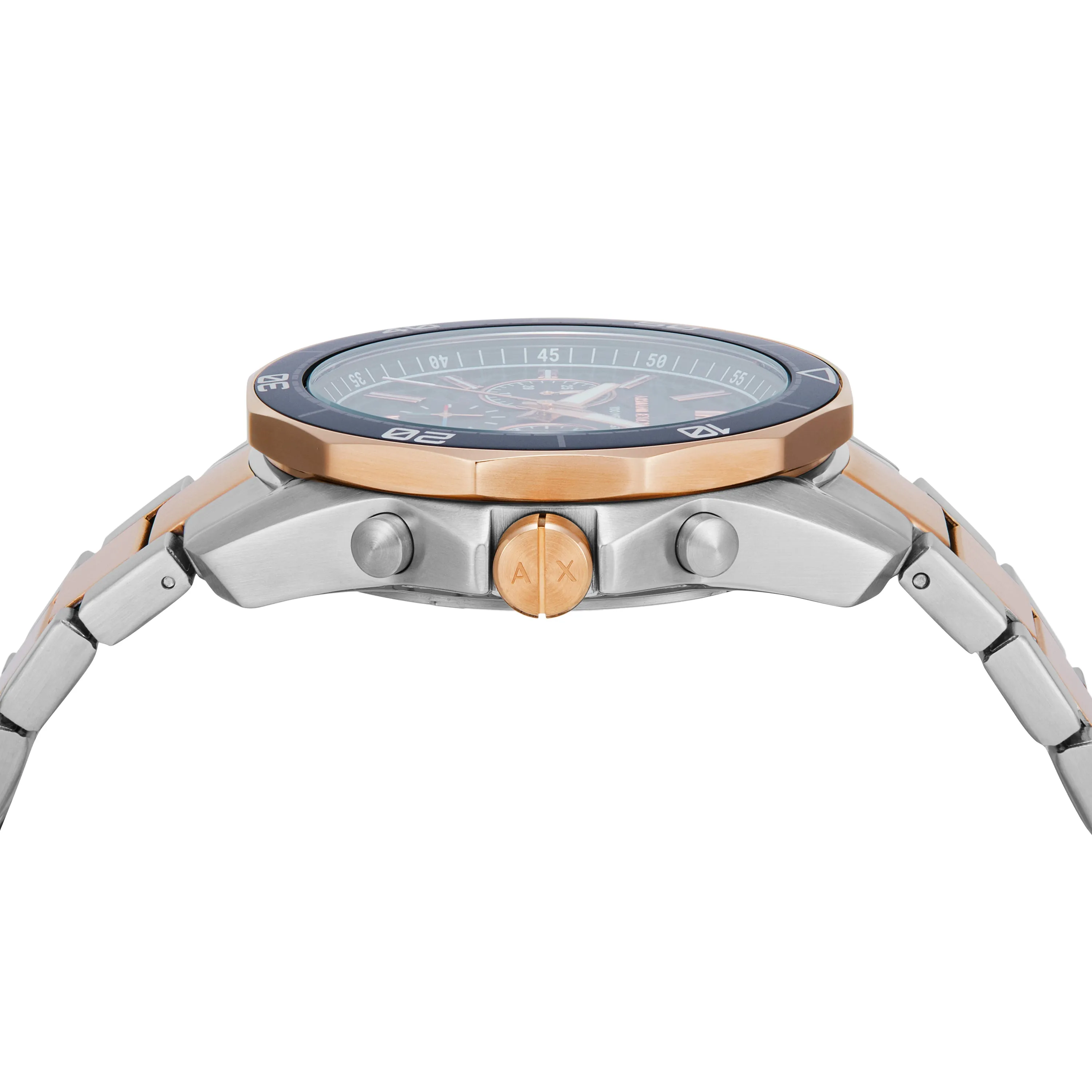 Armani Exchange Chronograph Two-Tone Stainless Steel Watch AX1965