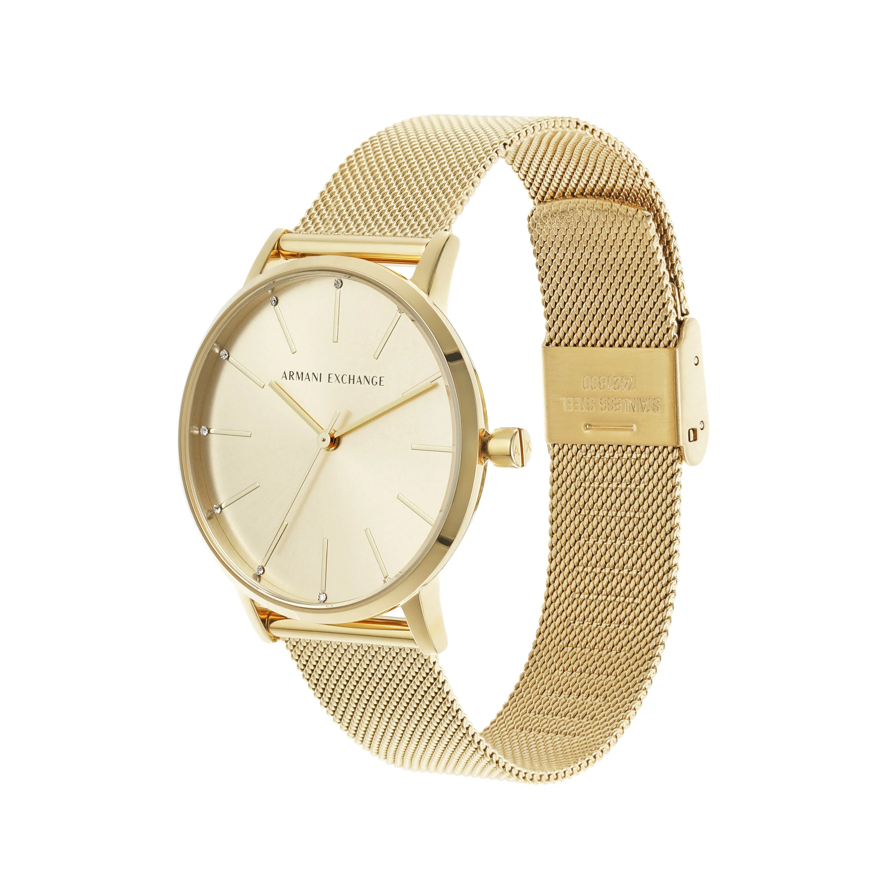 Armani Exchange Elegan Gold Women's Watch AX5536