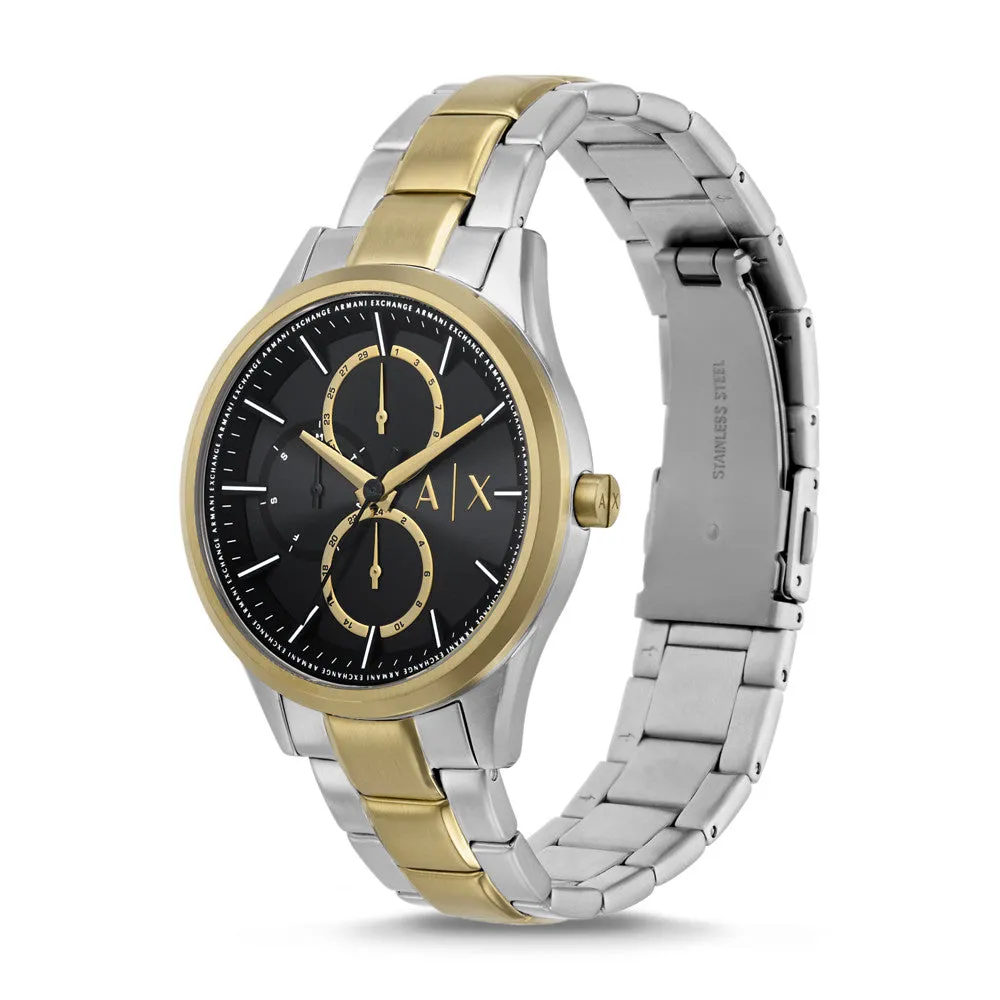Armani Exchange Multifunction Two-Tone Stainless Steel Watch AX1865