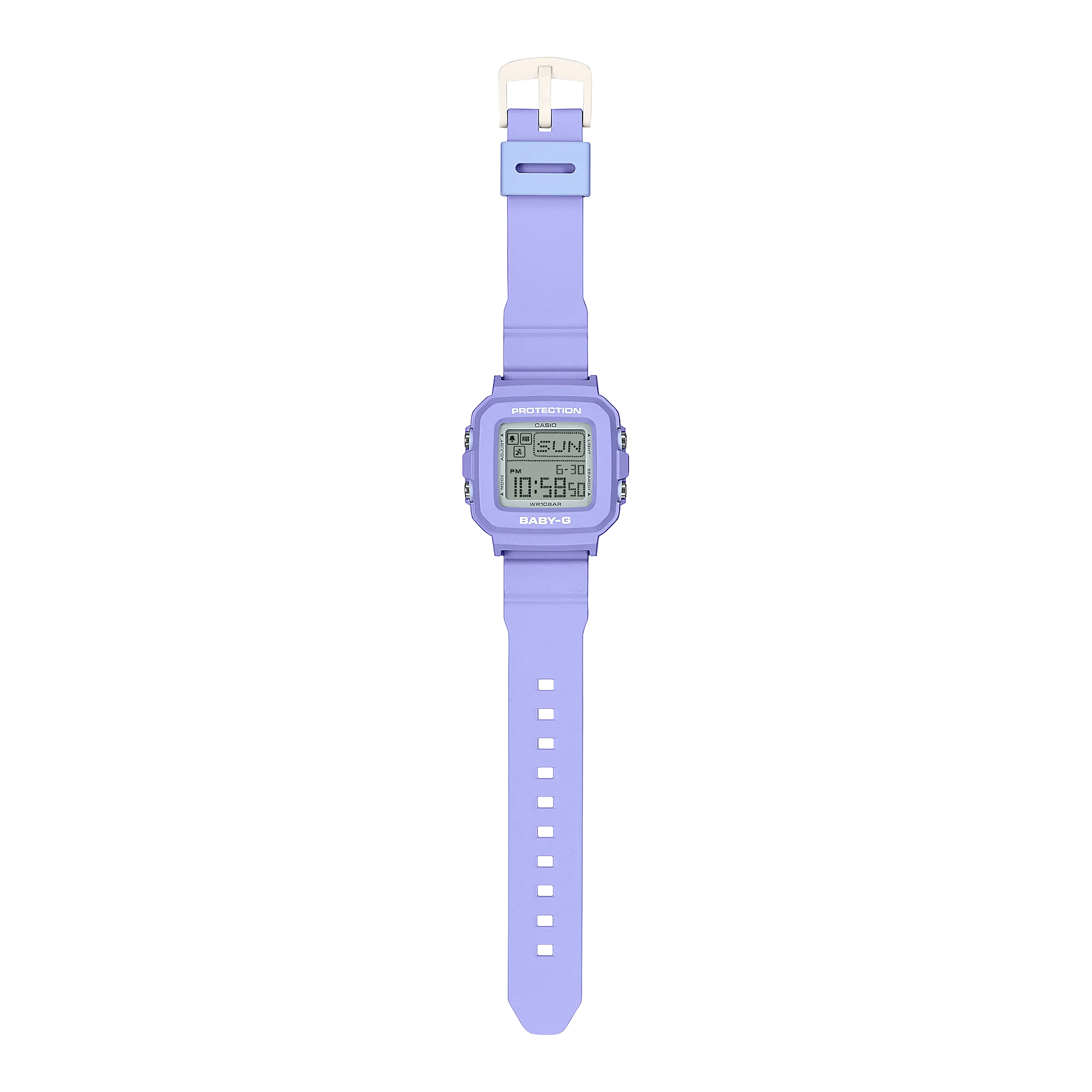 Baby-G Digital Purple Resin Band Watch BGD10K-6D