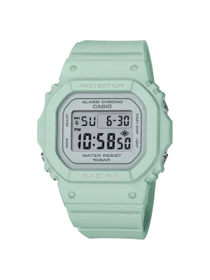 BABY-G Digital Spring Colours Green Resin Band Watch BGD565SC-3D