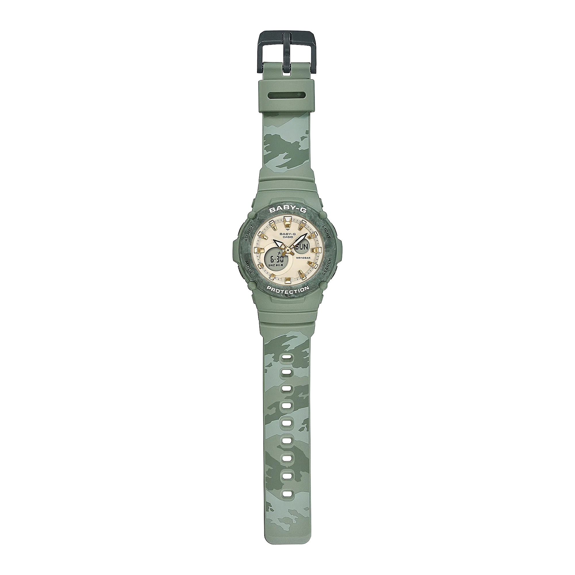 Baby-G DUO Outdoor Green Resin Band Watch BGA275M-3A