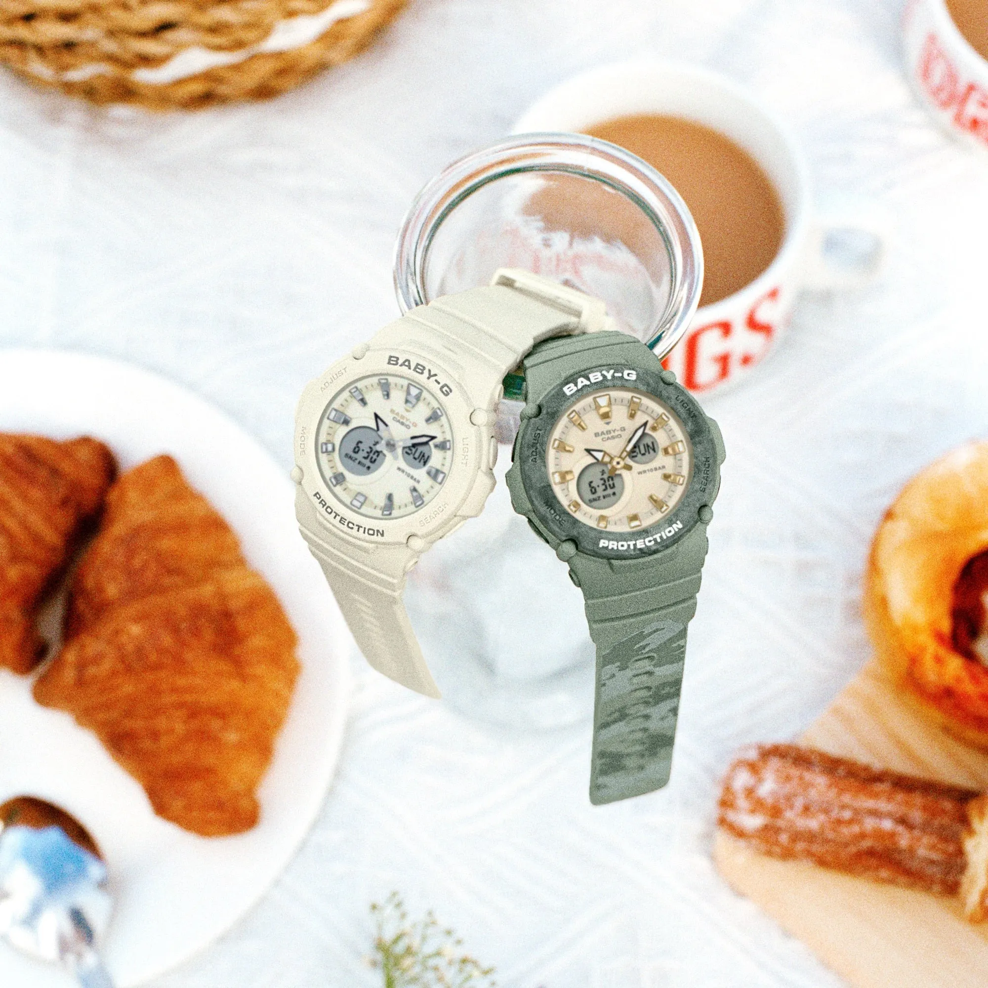 Baby-G DUO Outdoor Green Resin Band Watch BGA275M-3A