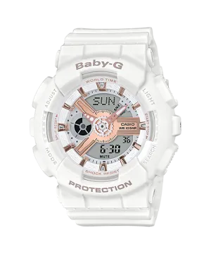 Baby-G DUO Rose Gold Accent BA110RG-7A