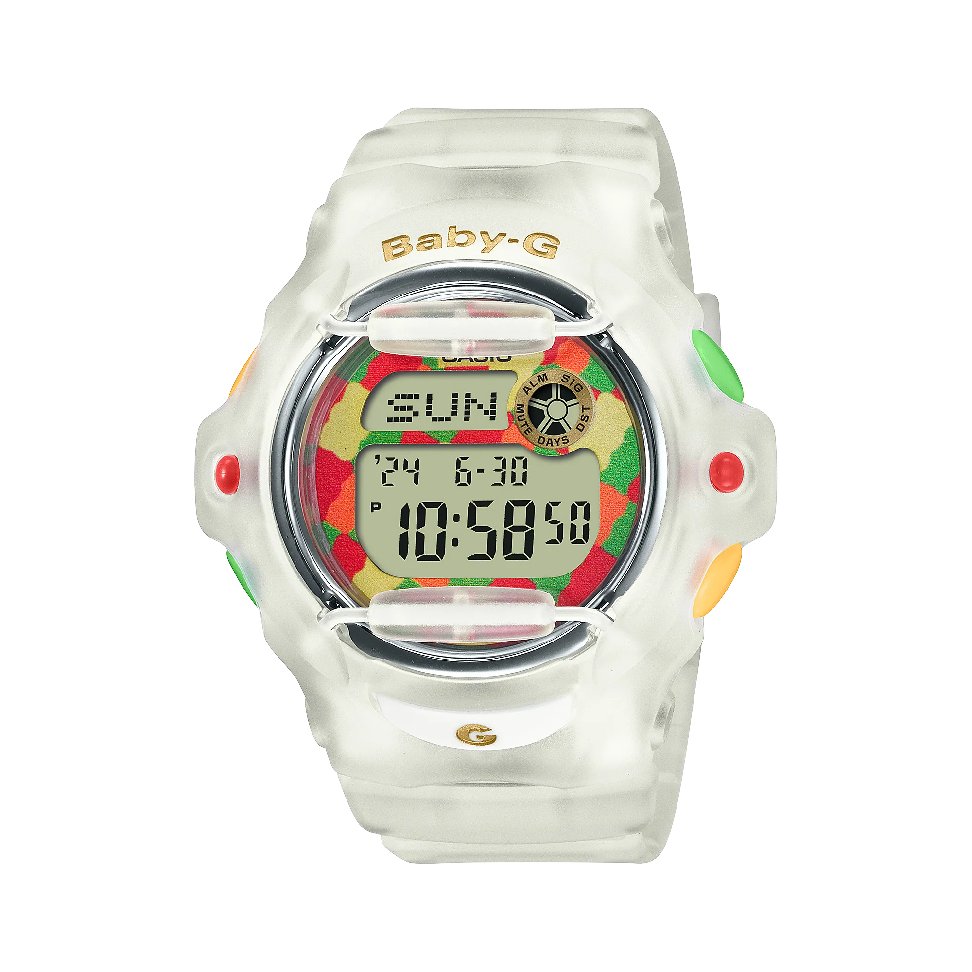 Baby-G Haribo Collaboration Digital Jelly Watch BG169HRB-7D