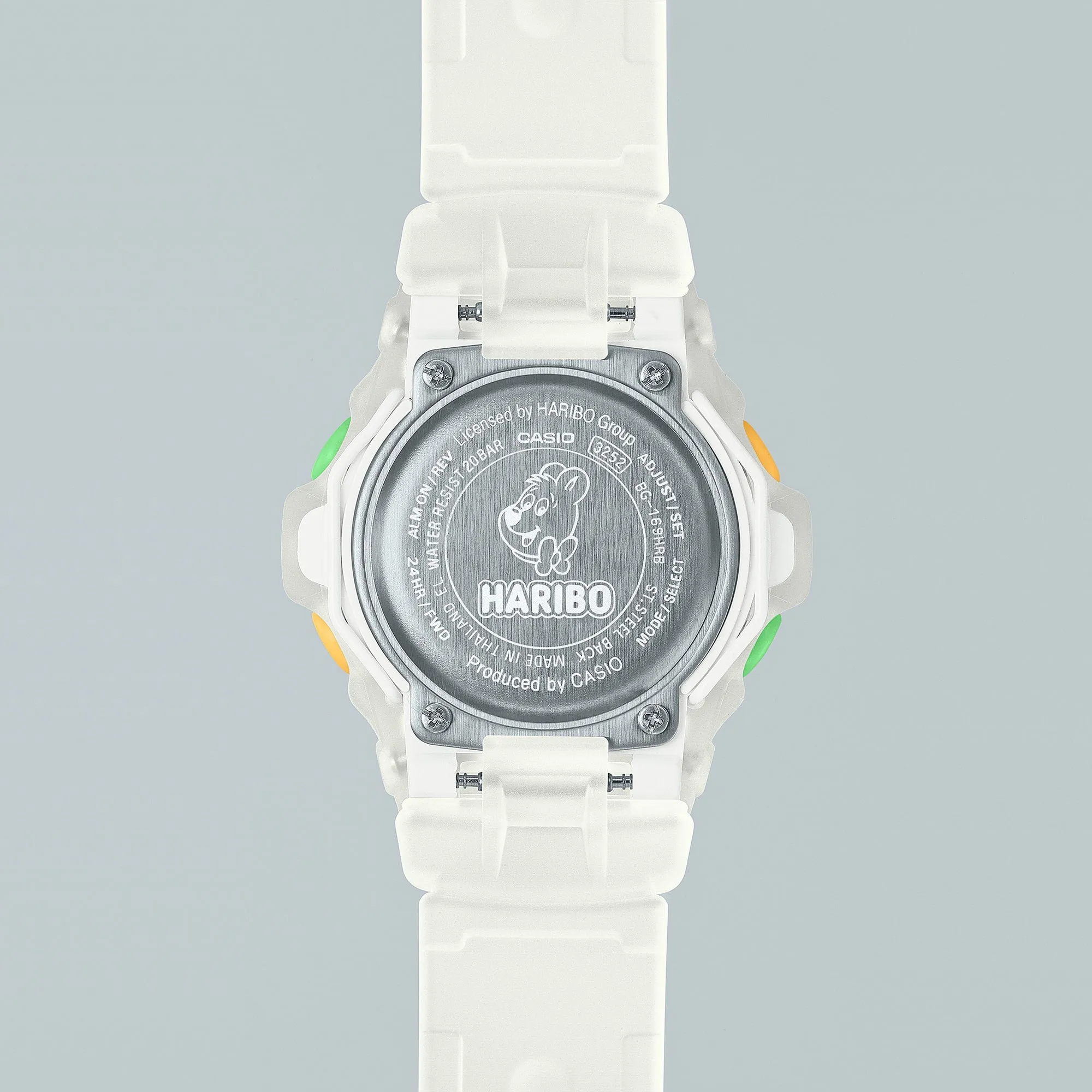 Baby-G Haribo Collaboration Digital Jelly Watch BG169HRB-7D
