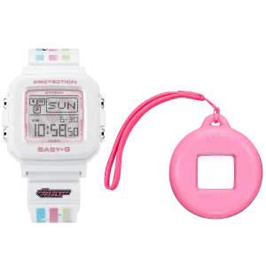 Baby G Powerpuff Girls Collaboration Resin Band Watch BGD10KPP-7D