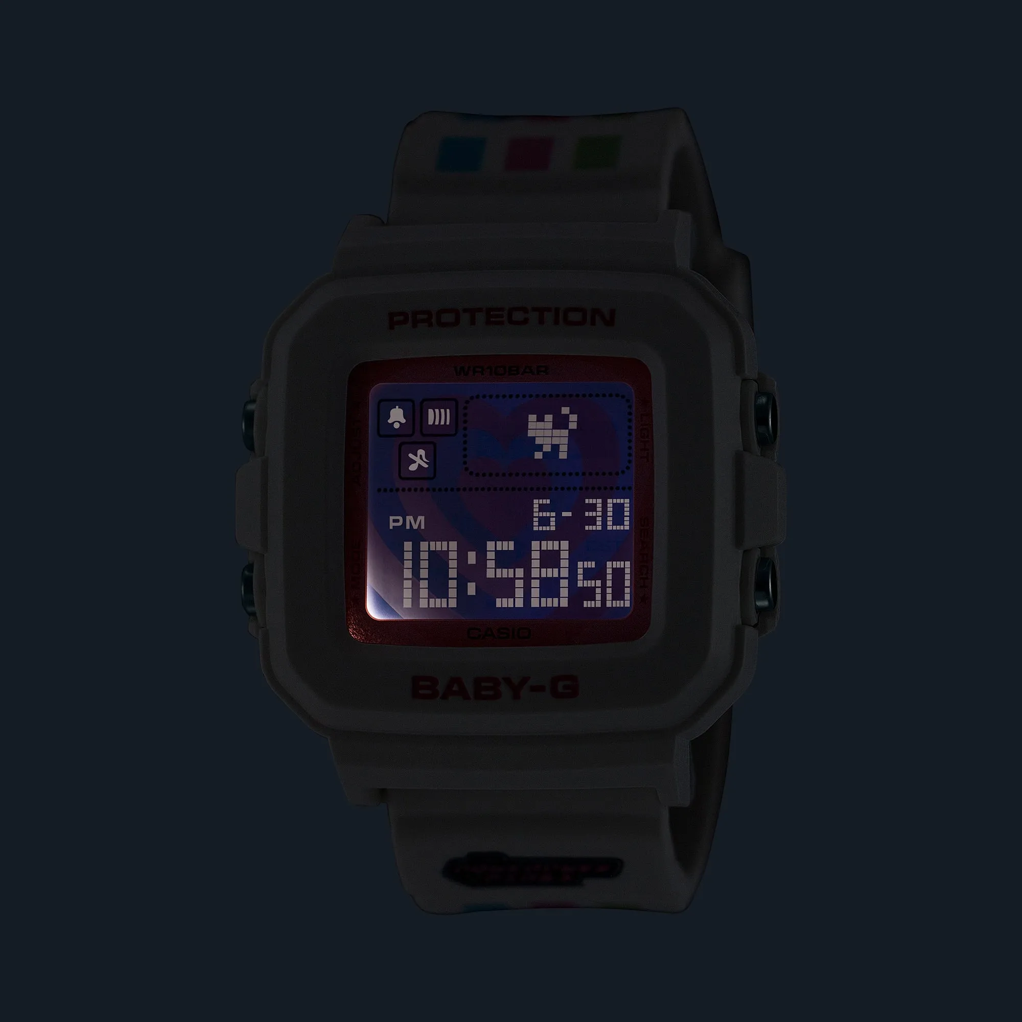 Baby G Powerpuff Girls Collaboration Resin Band Watch BGD10KPP-7D