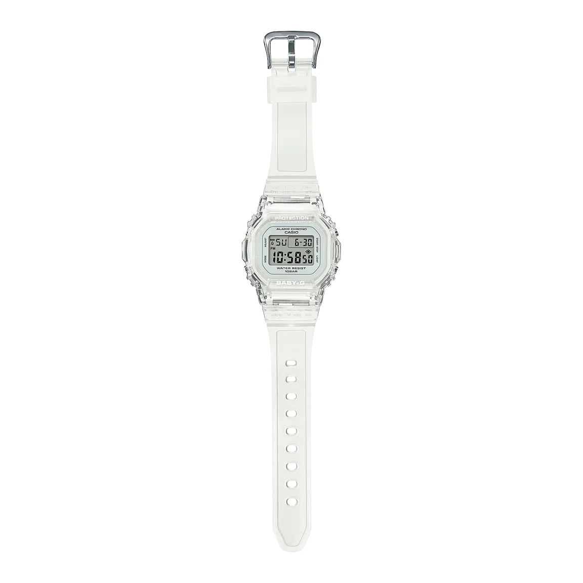 Baby-G Shock Resistant Transparent Womens Watch BGD565S-7D