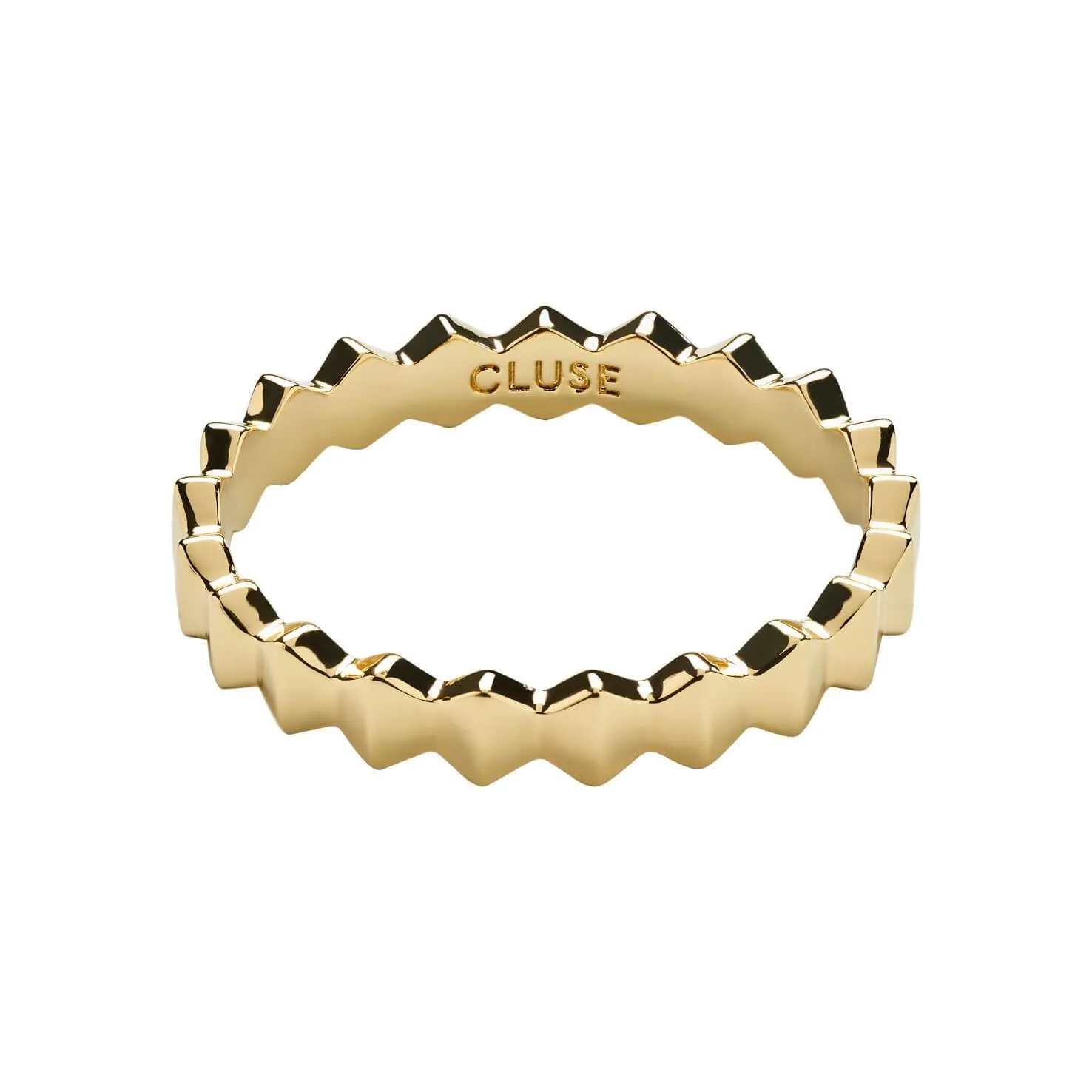 Bague CLUSE Essentielle Gold All Hexagons CLJ41006