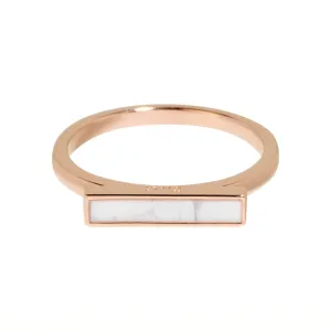 Bague CLUSE Idylle Rose Gold Marble Bar CLJ40002