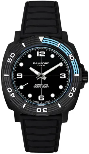 Bamford D-300 Matte Black Ceramic Watch