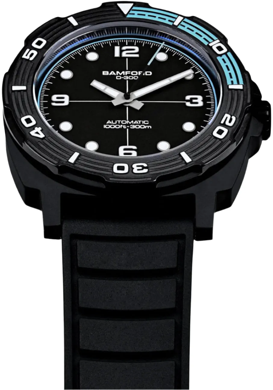 Bamford D-300 Matte Black Ceramic Watch