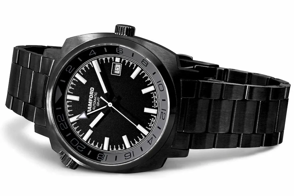 Bamford GMT Black Predator Watch