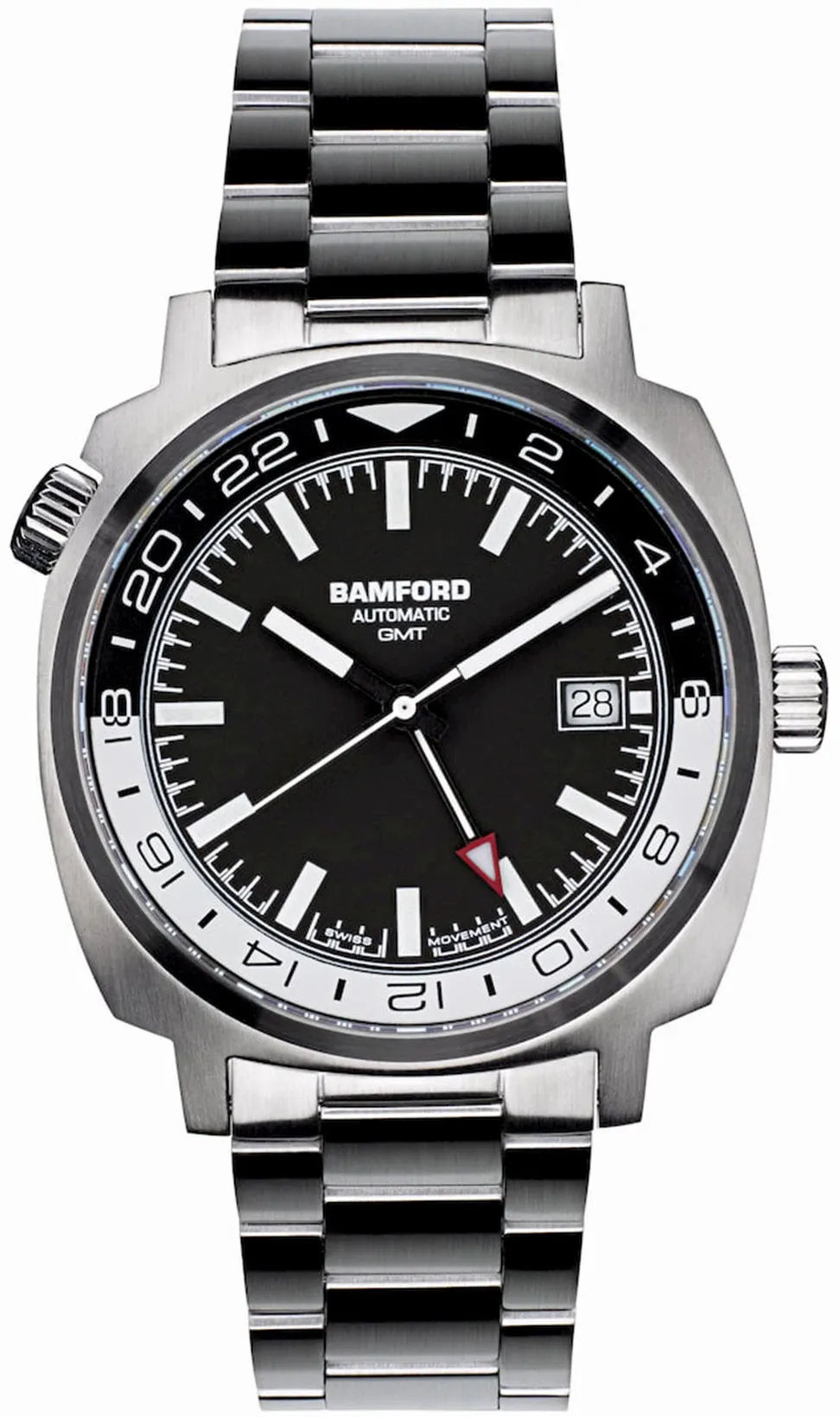 Bamford GMT Steel Black Black Watch