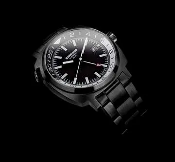 Bamford GMT Steel Black Black Watch