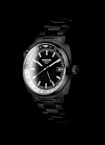 Bamford GMT Steel Black Black Watch
