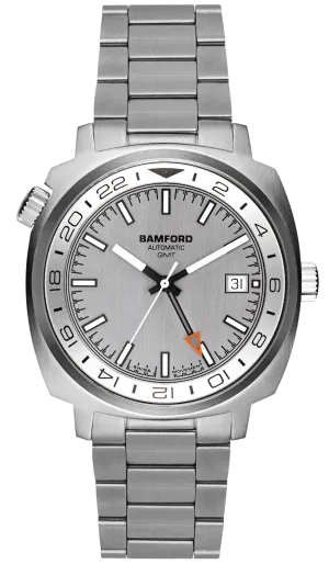 Bamford GMT Steel Mirrage Watch