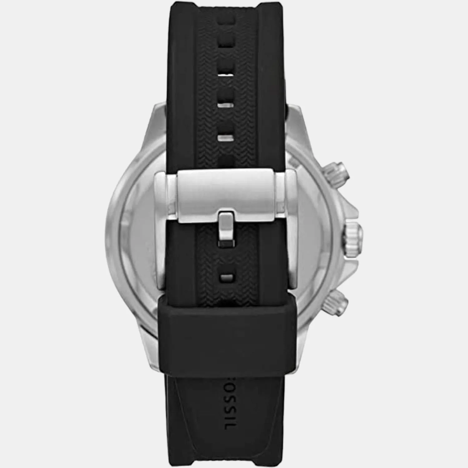 Bannon Men Quartz Black Dial Multi-Function Silicone Watch BQ2494