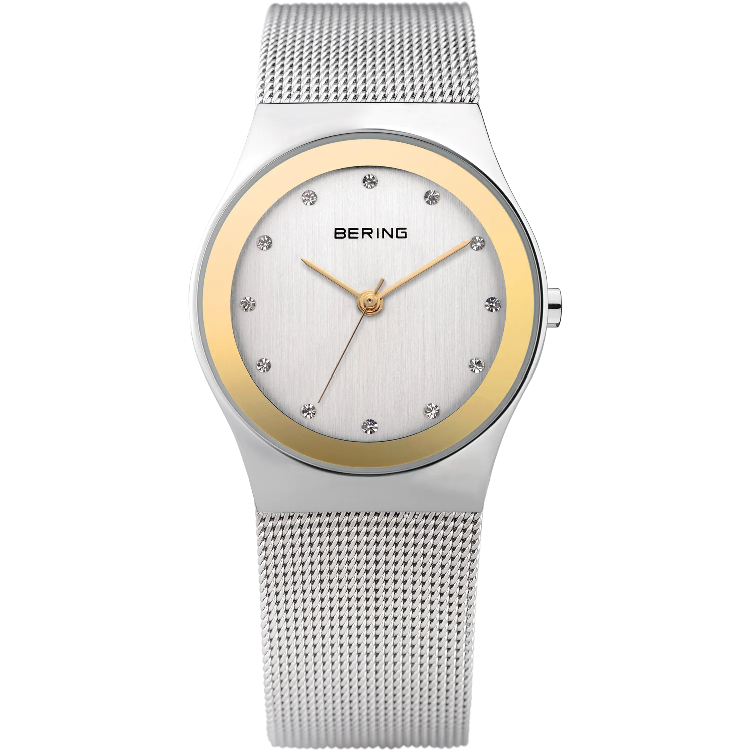 Bering - Ladies Two Toned Mesh Strap Watch