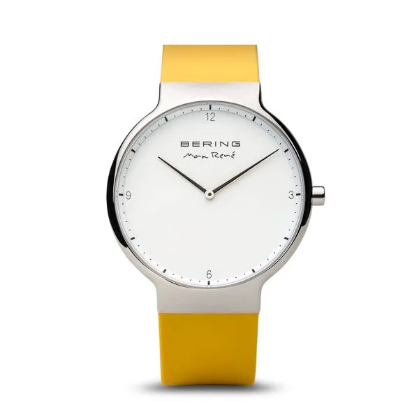 Bering - Max Ren  Polished Silver, Yellow 40mm