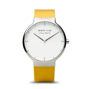 Bering - Max Ren  Polished Silver, Yellow 40mm