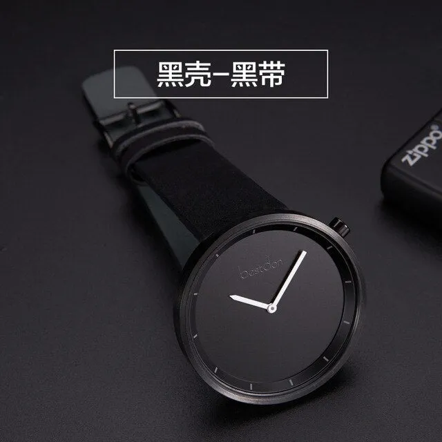 Bestdon Couple Watch For Lovers Minimalist personalized Trending Japanese Quartz Wristwatch Math Unisex Valentine's Day Present